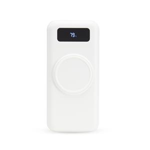 Power Bank 10000mAh com Carregamento via Indução ou via Cabo