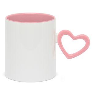 Caneca Branca com Alça de Bola