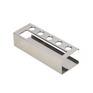 Porta-Cartão Inox com Suporte Para Canetas