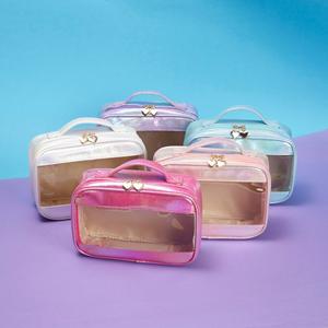 Necessaire PVC Holográfica Impermeável