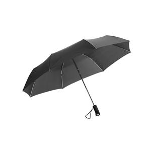 Guarda-chuva em poliéster dobrável com lanterna na pega