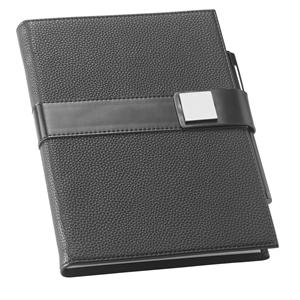 Caderno EMPIRE A5 com folhas pautadas, lisas e pontilhadas