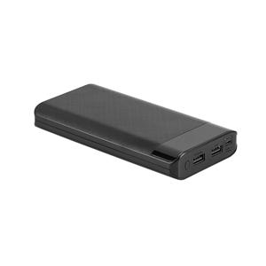 Bateria portátil em ABS com LED 16000 nAh