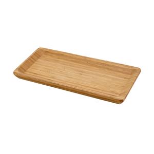 Travessa em bambu indicada para servir alimentos