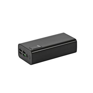 Bateria portátil em ABS 100% reciclado e bateria em lítio 30000 mAh